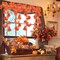 12-Pack 7.9FT Artificial Maple Leaf Garland – 30 Leaves per Garland, Autumn Fall Foliage Decorations for Home, Garden, Fireplace, Porch, Thanksgiving, Wedding, Indoor & Outdoor (Orange)
